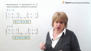 Álgebra (FCE): Sistema de ecuaciones lineales (02/10/2018)