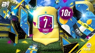FUT BIRTHDAY SBC DAY 7! 10X 100K PACKS! | FIFA 17 ULTIMATE TEAM