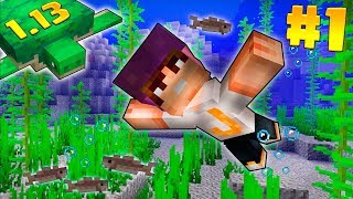 NEW СЕЗОН! ВЫЖИВАНИЕ В ОКЕАНЕ В MINECRAFT #1 | МАЙНКРАФТ 1.13