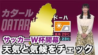 サッカーW杯開幕 カタールの天気と気候をチェック