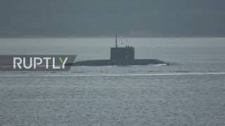 Turkey: Russian submarine crosses Dardanelles for military exercises in Black Sea
