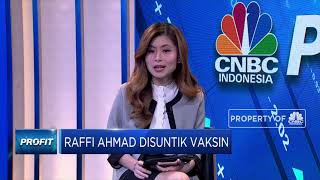 Bareng Presiden Jokowi, Raffi Ahmad Divaksin Covid-19