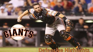 Buster Posey | 2015 Defensive Highlights