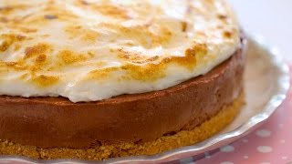 S'more Cheesecake (No-Bake Recipe) - Gemma's Bigger Bolder Baking Ep  72