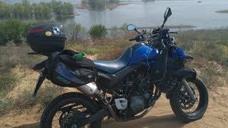 Багажник на Yamaha XT660 своими руками
