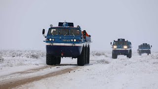Выдвижение наземной спасательной группы ЦВО в районы посадки «Союза МС-20»