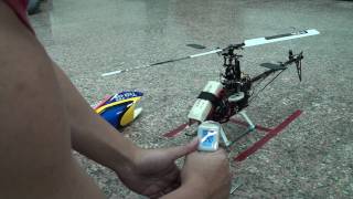 11.1V 2300mAh 25C (Who Knows?) Battery Full Thro TEST by T-rex 450 Pro