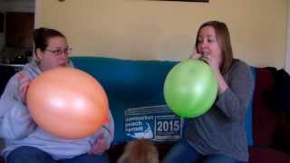 Punching Balloon Challenge!!
