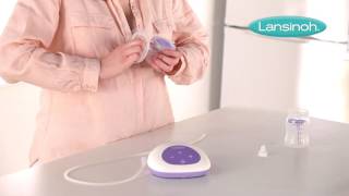 Lansinoh Single Electric Breast Pump - How To Assemble