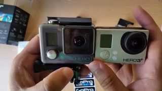New 2014 Gopro HERO review and comparaison with hero 3+ black edition