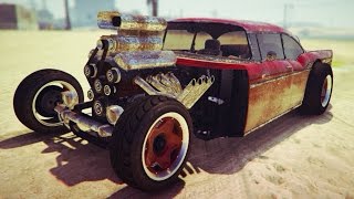 GTA 5 ONLINE NEW DLC "DECLASSE TORNADO RAT ROD" CAR (GTA 5 DLC UPDATE)