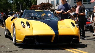Ferrari & Friends 2019 - Pagani Huayra Roadster, Lamborghini Diablo SV + More