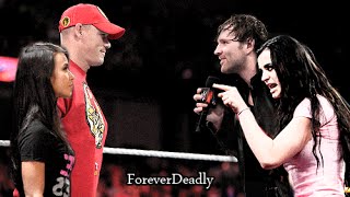 AJ Lee & Paige Save John Cena | WWE Edit *FAKE*