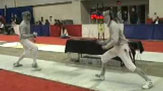 Junior Olympic Semifinal Bout: Fischl vs Cheney 2
