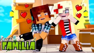 Minecraft Familia #01 - ENCONTREI A NAMORADA PERFEITA !!