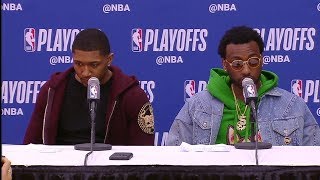 John Wall & Bradley Beal Postgame Interview | Raptors vs Wizards - Game 6 | 2018 NBA Playoffs