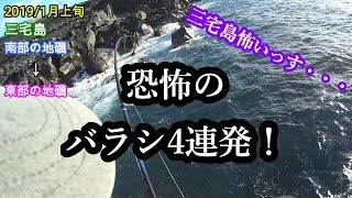 恐怖の三宅島釣行（初日午前）