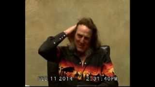 MOST INTERESTING DEPOSITION EVER AND MOST INTERESTING WITNESS EVER