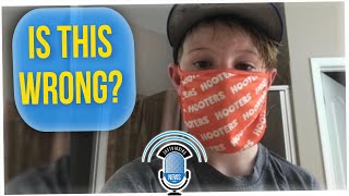 Florida Dad Defends Son Wearing Hooters Mask to School
