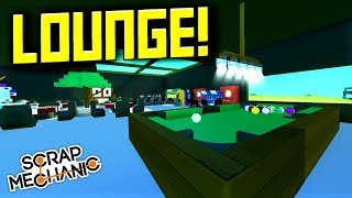 MILITARY LOUNGE and INSTALLING ARMORY! [FMB 23] - Scrap Mechanic Gameplay