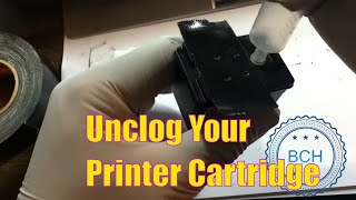 3 Most Effective Ways to Unclog HP, Canon and Lexmark Integrated Printhead Cartridges