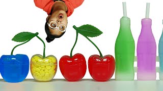 미니사과 닉클닙 Nik-L-Nip Wax Bottles Cherry ZOANA Mukbang 먹방
