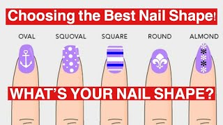 HOW TO SHAPE YOUR NAILS  | 5 DIFFERENT NAIL SHAPES
