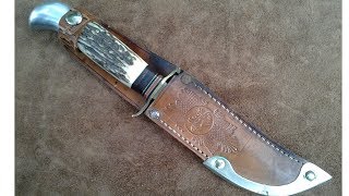 knife P.Holmberg Eskilstuna Sweden Шведский охотничий нож  прототип финки НКВД