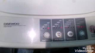 Стиральная машина DAEWOO не работает отжим.