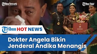 Momen Panglima TNI Jenderal Andika Meneteskan Air Mata Saat Anaknya Resmi Jadi Dokter