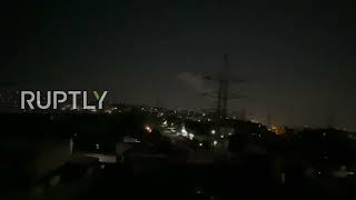 Yemen: Explosion seen as Saudi and UAE jets reportedly bomb Sanaa after Houthi drone attack