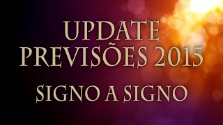 UPDATE Previsões 2015