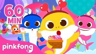 ¡Es el día de San Valentín! ️ Te Amo y más |@Baby Shark en español | Pinkfong Canciones ​Infantiles