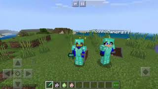 Mostrando o addon dos unicornios no Minecraft.?