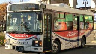 朝日バス走行音 KK-LR233J1改(2145号車)