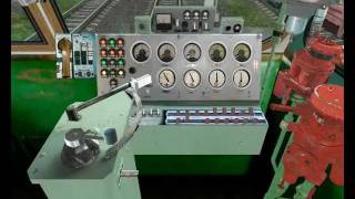 Запуск ВЛ82М в ZDSimulator