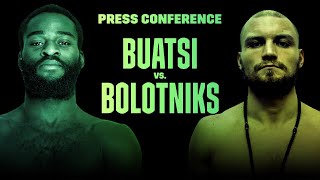 Joshua Buatsi vs. Ricards Bolotniks (Fight Camp 3) Full Press Conference