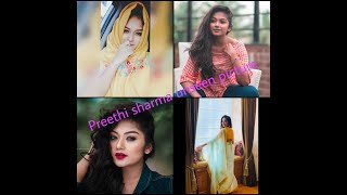 Preethi sharma  unseen photos and funny reactions clips