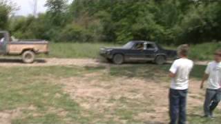 Ranger vs Crown Vic Tug of War
