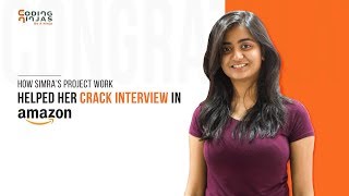 How Simra's project work helped her crack Interview in Amazon