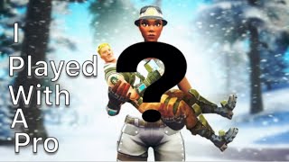 I PLAYED WITH A PRO PLAYER(not clickbait) (Obey member) #asivrs