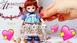 ДОЧКА БАРБИ ??? ? РАСПАКОВКА и ОБЗОР БЖД КУКЛЫ ? Ai Bjd Vinca! Аи Бжд - Винка ? Анна Оськина