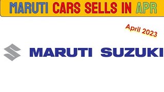 List Of Highest Selling MARUTI SUZUKI Cars in April 2023