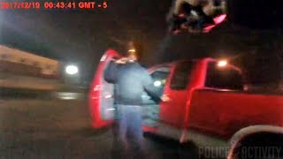 Suspect Pulls Cop Into Choke Hold And Drags Him During Traffic Stop
