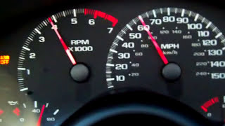 ---------  STOCK Camaro Z28 LS1   0-95 run -------------- 0-60