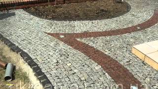 Гранитная брусчатка , колотая, разных цветов, от производителя