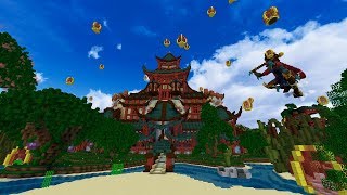КИТАЙСКИЙ ЗАМОК в Майнкрафт - Азиатское царство - Скачать карту Minecraft
