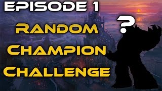 [LoL] Random Champion Challenge - Episode 1: Mid ???