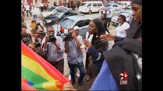 Clashes Outside Court As Judge Rules In Favour Of Gay Activist Challenging Buggery Law