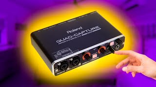 ROLAND QUAD-CAPTURE UA-55 ОБЗОР. ЗВУКОВАЯ КАРТА. AUDIO INTERFACE. #3 DavayDelayMedia